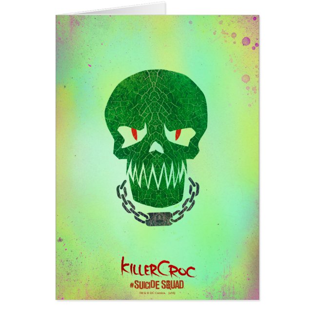Suicide Squad | Killer Croc Head Icon (Vorne)
