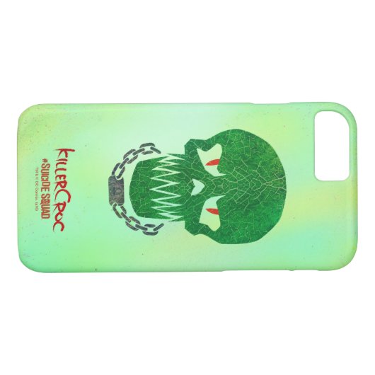 Suicide Squad | Killer Croc Head Icon Case-Mate iPhone Hülle (Rückseite (Horizontal))