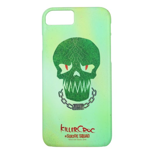Suicide Squad | Killer Croc Head Icon Case-Mate iPhone Hülle (Rückseite)