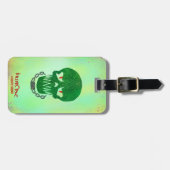 Suicide Squad | Killer Croc Head Icon Gepäckanhänger (Vorderseite horizontal)