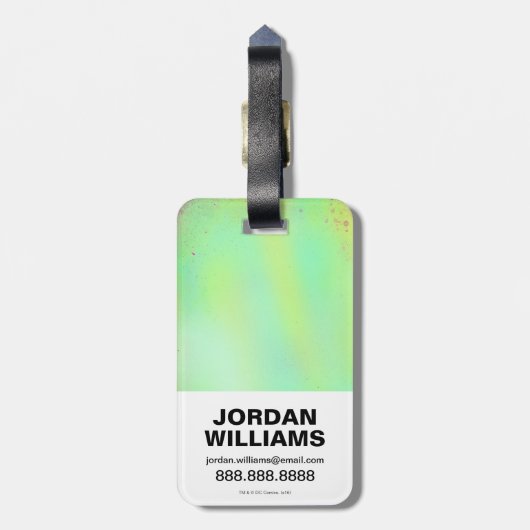 Suicide Squad | Killer Croc Head Icon Gepäckanhänger (Rückseite vertikal)