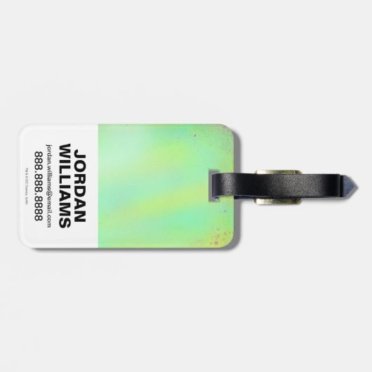 Suicide Squad | Killer Croc Head Icon Gepäckanhänger (Rückseite horizontal)