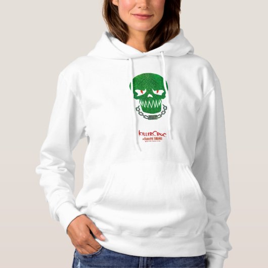 Suicide Squad | Killer Croc Head Icon Hoodie (Vorderseite)