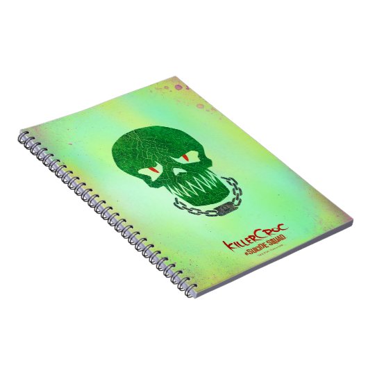 Suicide Squad | Killer Croc Head Icon Notizblock (Rechte Seite)