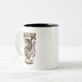 Suicide Squad | Killer Croc Tattoo Zweifarbige Tasse (Vorderseite Links)