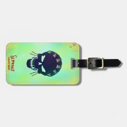 Suicide Squad | Kopf-Symbol für Slipknot Gepäckanhänger (Vorderseite horizontal)