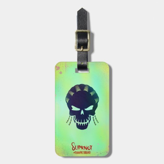 Suicide Squad | Kopf-Symbol für Slipknot Gepäckanhänger (Vorderseite vertikal)