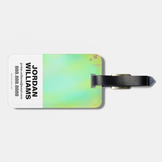 Suicide Squad | Kopf-Symbol für Slipknot Gepäckanhänger (Rückseite horizontal)