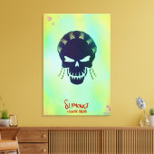 Suicide Squad | Kopf-Symbol für Slipknot Leinwanddruck (Insitu (Wohnzimmer))