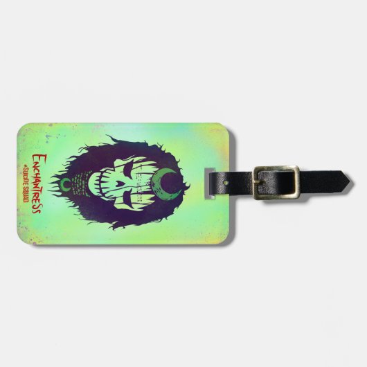 Suicide Squad | Kopf-Symbol für Verzauberer Gepäckanhänger (Vorderseite horizontal)