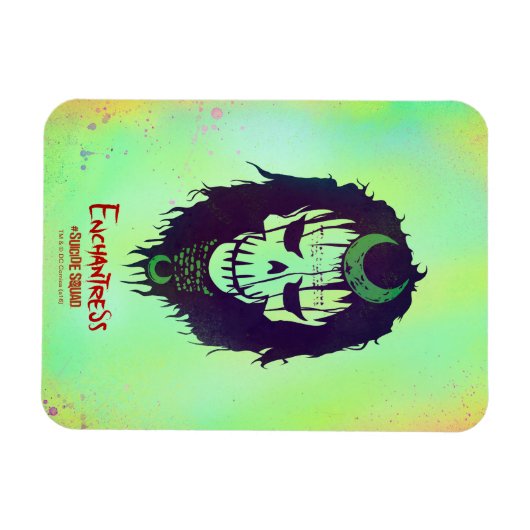 Suicide Squad | Kopf-Symbol für Verzauberer Magnet (Horizontal)