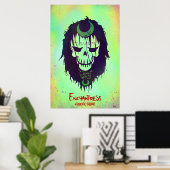 Suicide Squad | Kopf-Symbol für Verzauberer Poster (Heimbüro)