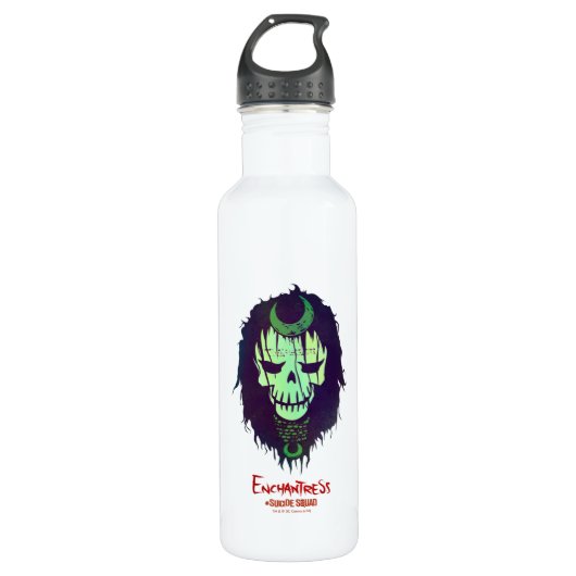 Suicide Squad | Kopf-Symbol für Verzauberer Trinkflasche (Vorderseite)