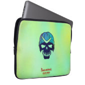 Suicide Squad | Kopf-Symbol von Boomerang Laptopschutzhülle (Vorne Rechts)