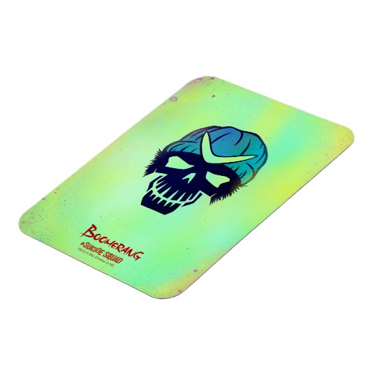 Suicide Squad | Kopf-Symbol von Boomerang Magnet (Linke Seite)