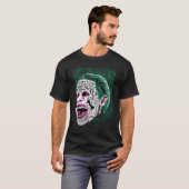Suicide Squad | Lächeln Joker Kopf Sketch T-Shirt (Vorne ganz)
