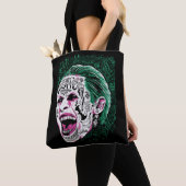 Suicide Squad | Lächeln Joker Kopf Sketch Tasche (Von Nahem)