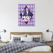 Suicide Squad | Mad Liebe Leinwanddruck (Insitu (Schlafzimmer))