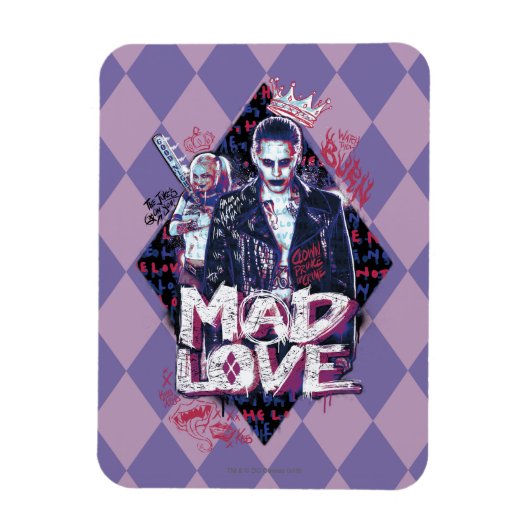 Suicide Squad | Mad Liebe Magnet (Vertikal)