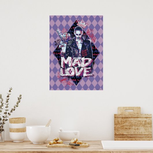 Suicide Squad | Mad Liebe Poster (Küche)