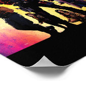 Suicide Squad | Orange Joker & Squad Movie Poster (Ecke)