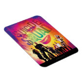 Suicide Squad | Orange Joker & Squad Movie Poster Magnet (Rechte Seite)