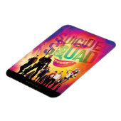 Suicide Squad | Orange Joker & Squad Movie Poster Magnet (Linke Seite)