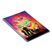 Suicide Squad | Orange Joker & Squad Movie Poster Notizblock (Rechte Seite)