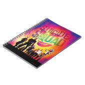 Suicide Squad | Orange Joker & Squad Movie Poster Notizblock (Linke Seite)