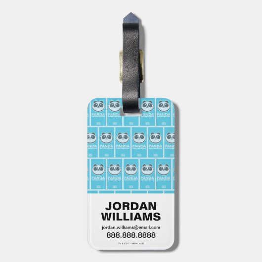 Suicide Squad | Panda Gepäckanhänger (Rückseite vertikal)