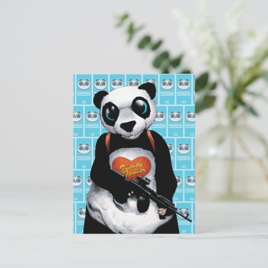 Suicide Squad | Panda Postkarte (Stehend Vorderseite)