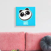 Suicide Squad | Panda Purveyors-Logo Leinwanddruck (Insitu (Wohnzimmer))