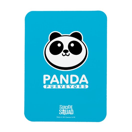 Suicide Squad | Panda Purveyors-Logo Magnet (Vertikal)