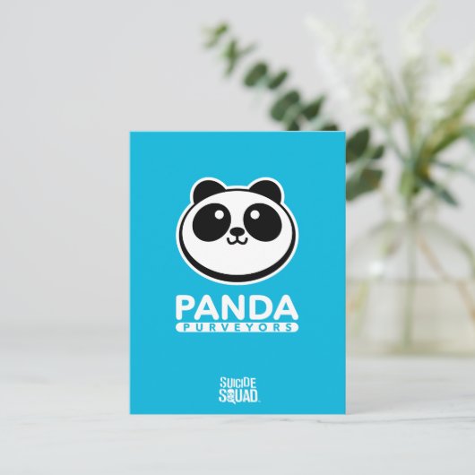 Suicide Squad | Panda Purveyors-Logo Postkarte (Stehend Vorderseite)