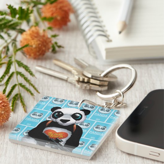 Suicide Squad | Panda Schlüsselanhänger (Vorderseite rechts)