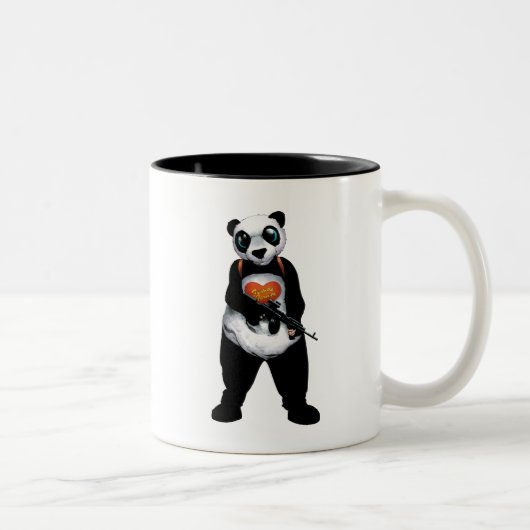 Suicide Squad | Panda Zweifarbige Tasse (Rechts)