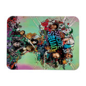 Suicide Squad | Pilzwolkenexplosion Magnet (Horizontal)