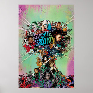 Suicide Squad | Pilzwolkenexplosion Poster