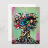 Suicide Squad | Pilzwolkenexplosion Postkarte (Vorne/Hinten)