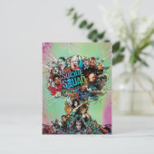 Suicide Squad | Pilzwolkenexplosion Postkarte (Stehend Vorderseite)
