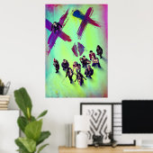 Suicide Squad | Poster der Gruppe (Heimbüro)