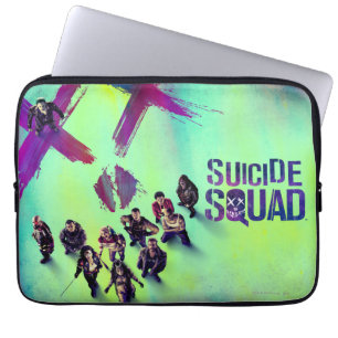 Suicide Squad   Poster der Gruppe Laptopschutzhülle