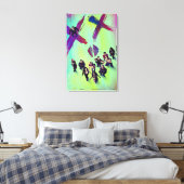 Suicide Squad | Poster der Gruppe Leinwanddruck (Insitu (Schlafzimmer))