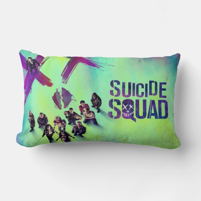 Suicide Squad | Poster der Gruppe Lendenkissen (Vorderseite)