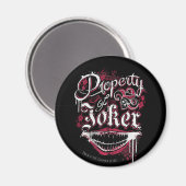 Suicide Squad | Property of Joker Magnet (Vorderseite/Rückseite)