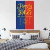 Suicide Squad | Puddin Freaky Leinwanddruck (Insitu (Schlafzimmer))