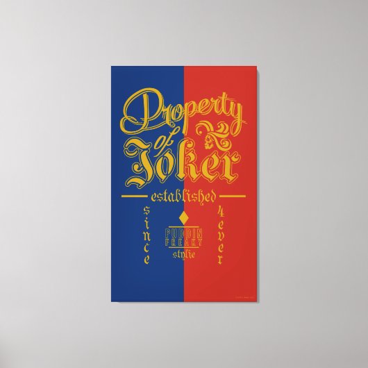 Suicide Squad | Puddin Freaky Leinwanddruck (Vorderseite)