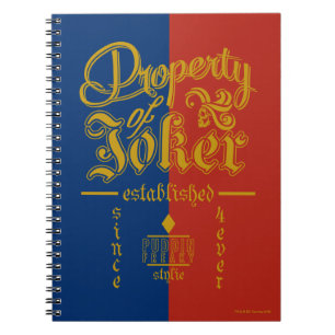 Suicide Squad Puddin Freaky Notizblock