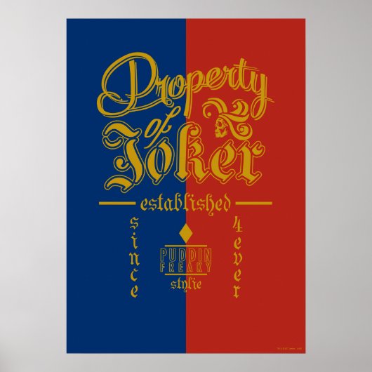 Suicide Squad | Puddin Freaky Poster (Vorne)