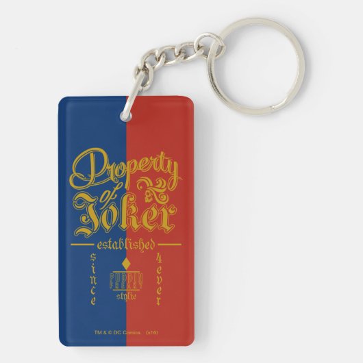 Suicide Squad | Puddin Freaky Schlüsselanhänger (Rückseite)